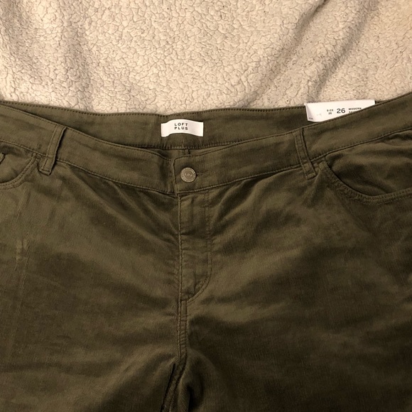 Corduroy Jeans with Zip Ankle Detailing - Picture 3 of 4